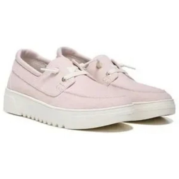 NWT Womens Dr. Scholl's Onboard Pink Lace-Up Boat Slip-On Comfort Shoes 10 * - Picture 1 of 9